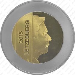 5 евро 2015, среднеевропейский лесной кот