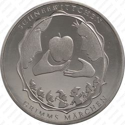 10 евро 2013, Белоснежка, медно-никелевый сплав