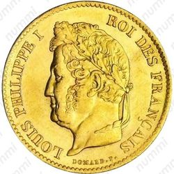 40 франков 1834