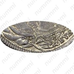 полтина 1737, московский тип