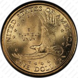 1 доллар 2003, Сакагавея - Реверс