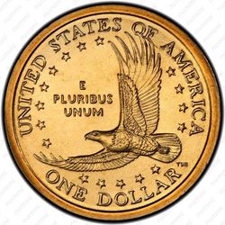 1 доллар 2004, Сакагавея - Реверс