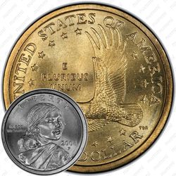 1 доллар 2006, Сакагавея