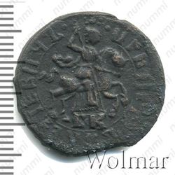 1 копейка 1716, БК - Аверс