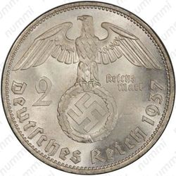 2 рейхсмарки 1937