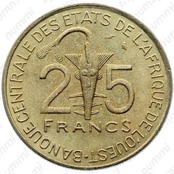 25 франков 1972