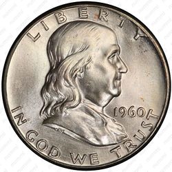 50 центов 1960 - Аверс