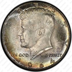 50 центов 1964 - Аверс