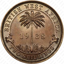 2 шиллинга 1938