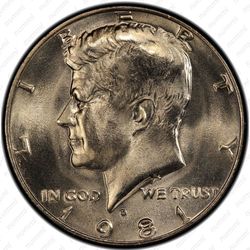 50 центов 1981 - Аверс