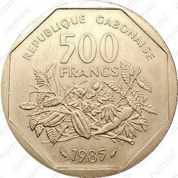 500 франков 1985