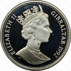 14 экю - 10 фунтов 1992