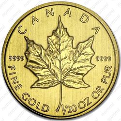 1 доллар 2012, кленовый лист