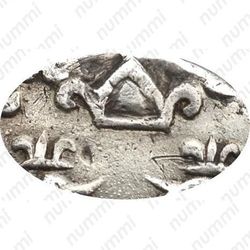 10 денег 1702, центральная корона над головами орлов малая