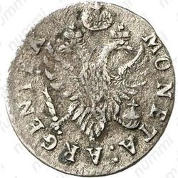 2 гроша 1760, хвост орла острый - Аверс