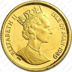 1/25 кроны 1989, персидская кошка