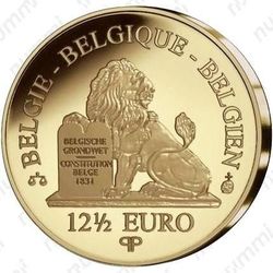 12,5 евро 2008, король Альберт I