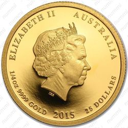 25 долларов 2015, год козы