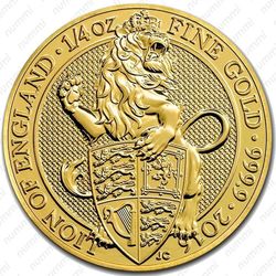 25 фунтов 2016, лев Англии