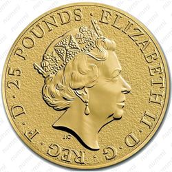 25 фунтов 2016, лев Англии