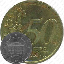 50 евро центов 2002