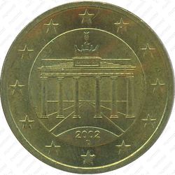 50 евро центов 2002 - Аверс