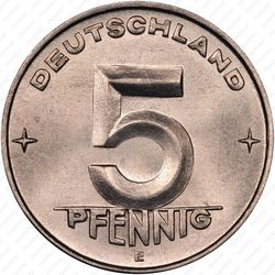 5 пфеннигов 1952