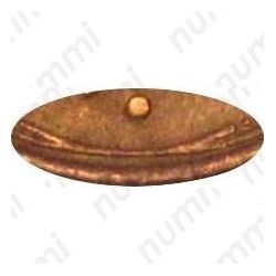 1 копейка 1956, реверс штемпель А, перекрест стеблей приближен к канту - Детали