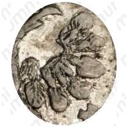 1 копейка 1714, серебро, 6 перьев в крыле орла