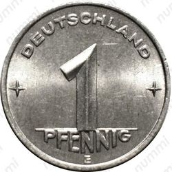 1 пфенниг 1952