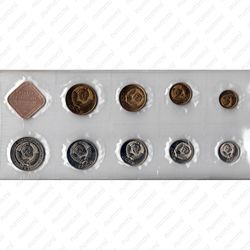 годовой набор Госбанка СССР 1990, ЛМД, мягкий