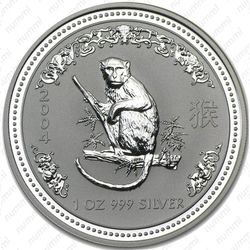 1 доллар 2004, год обезьяны