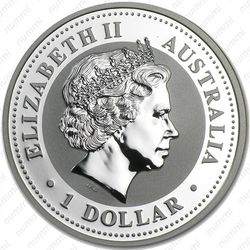 1 доллар 2004, год обезьяны