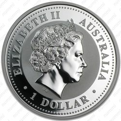 1 доллар 2006, год собаки