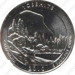 25 центов 2010, парк Йосемити - Реверс