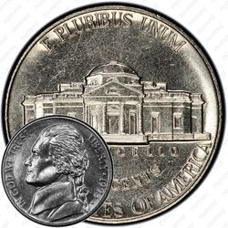 5 центов 1995, Томас Джефферсон