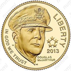 5 долларов 2013, 5 Star Generals, MacArthur (Дуглас Макартур)