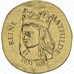 50 евро 2016, королева Матильда