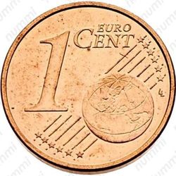 1 евро цент 2001 - Реверс