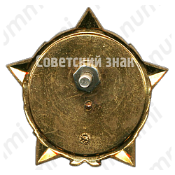 Знак ««Воинская доблесть». ВЛКСМ»