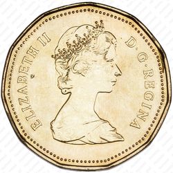 1 доллар 1987 - Аверс