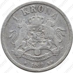1 крона 1889