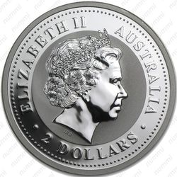 2 доллара 2000, кукабарра