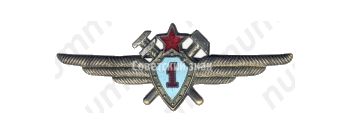 Нагрудный знак военного техника 1-го класса 