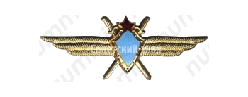 Нагрудный знак военного летчика-инструктора без класса 