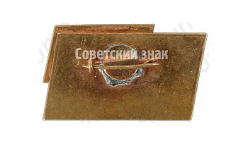 Знак «Конгресс учителей советской Латвии. Рига. 1960»