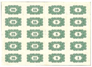 90 рублей 1919, Купон от Билетого Государственного 4 1/2% займа 1917 г. в 200 рублей, фото , изображение 3