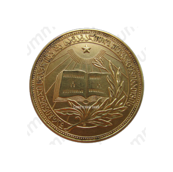Золотая школьная медаль Грузинской ССР
