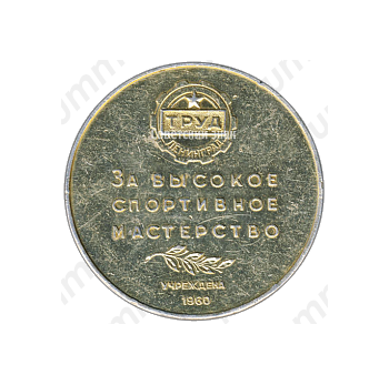 Настольная медаль «ДСО (Добровольное спортивное общество) Труд. За высокое спортивное мастерство»