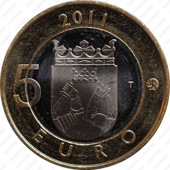 5 евро 2011, Карелия - Реверс